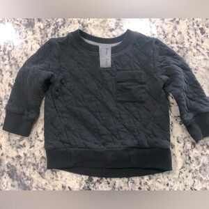 Boys 12 month black sweatshirt
